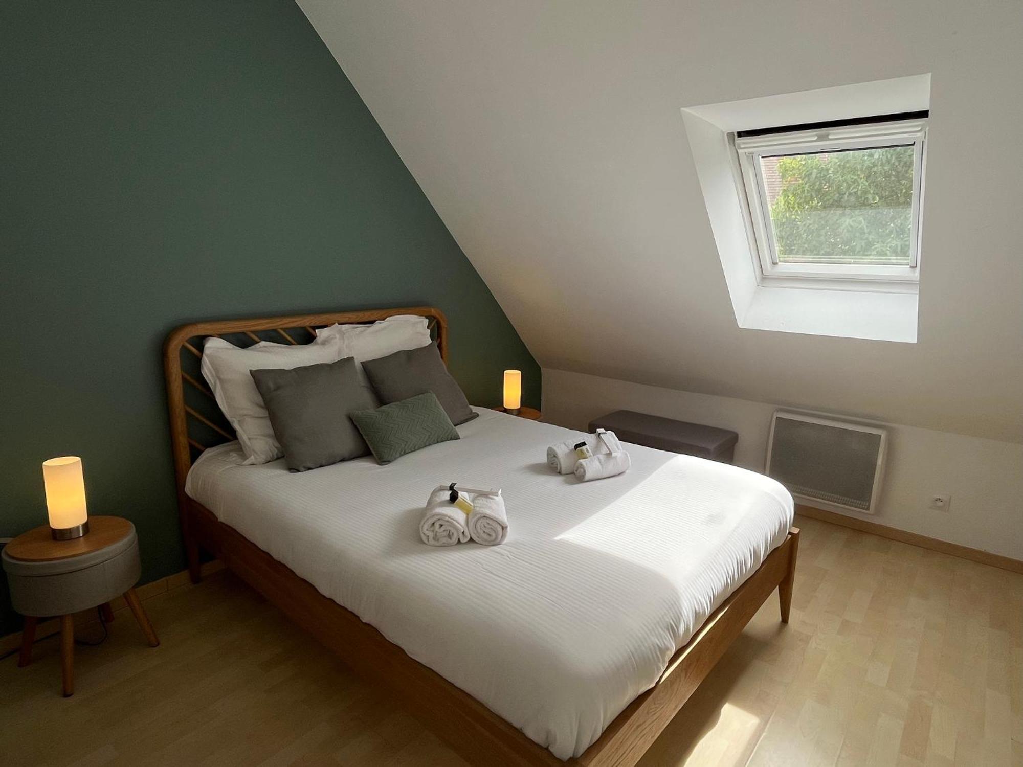 Maison Calme Avec Terrasse - Calypso Ouistreham Eksteriør bilde